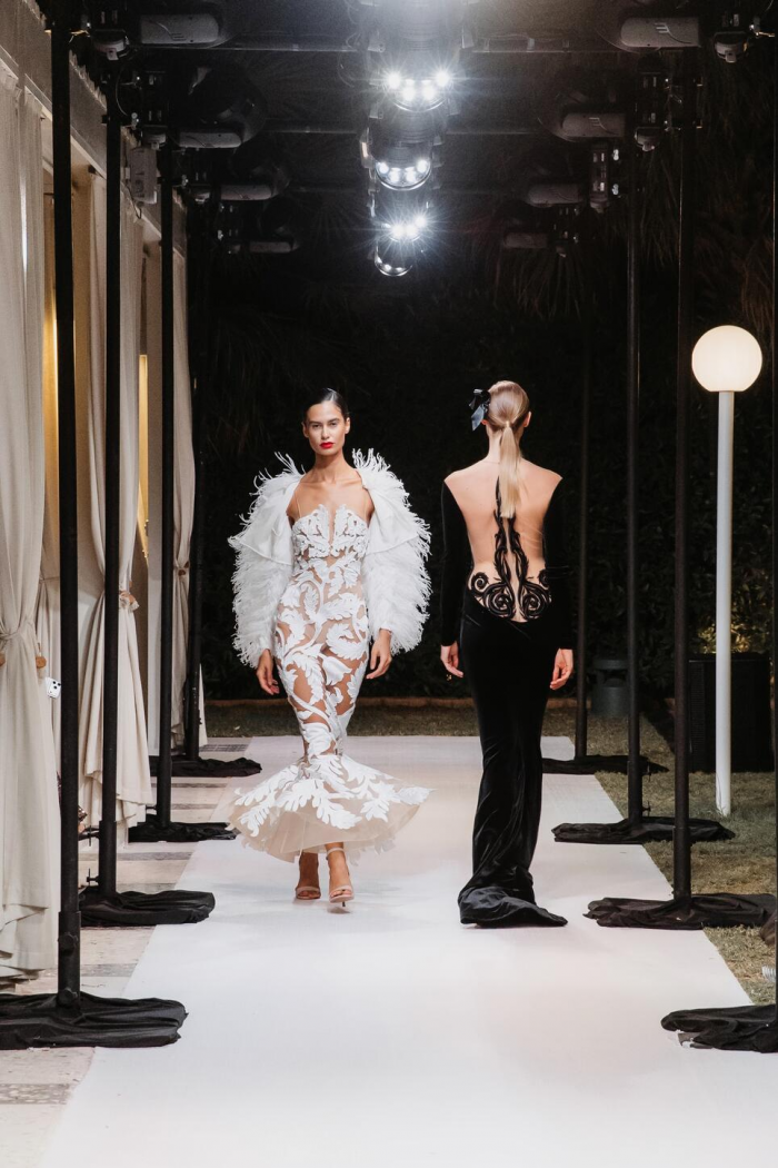 Модный Дом YANINA Couture впервые провел закрытый показ знаковых кутюрных образов