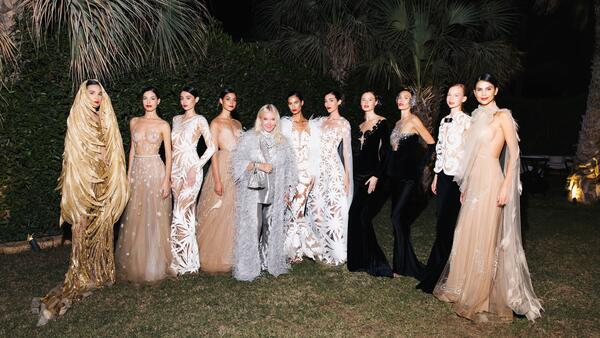 Модный Дом YANINA Couture впервые провел закрытый показ знаковых кутюрных образов