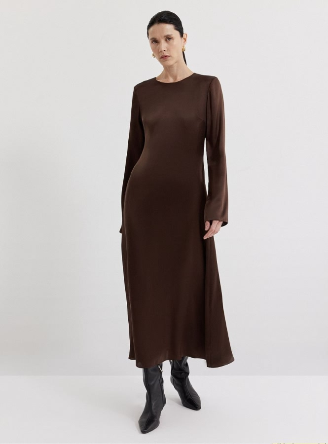 Как носить платья в ноябре?