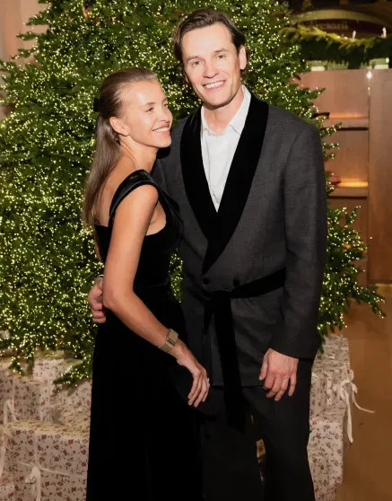 Ксения Соловьёва, Иван Хохлов и сёстры Голомаздины на презентации коллекции 12 Storeez в ГУМе