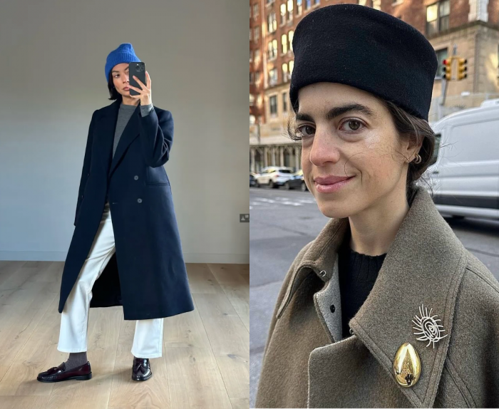 Шапки, береты и кепки: самые модные головные уборы зимы 2025/26