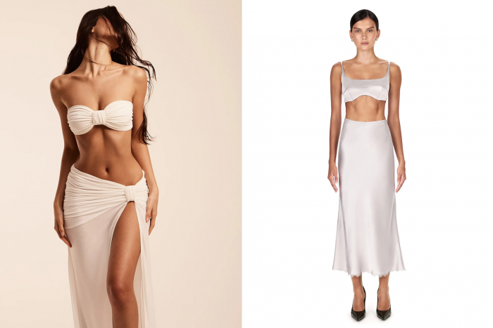 Образы Марго Робби из вещей российских брендов