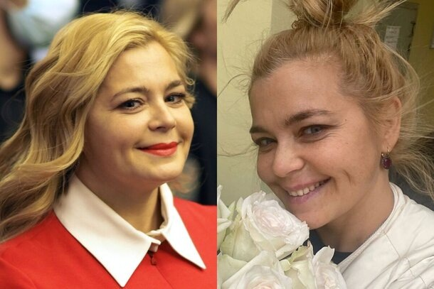 «Как будто рождена с помадой»: зачем Юлия Пересильд брала косметичку в космос, и почему звезды не боятся показать себя без макияжа