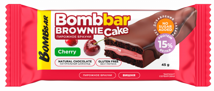 На любой вкус и цвет: плотные и воздушные батончики брауни от Bombbar