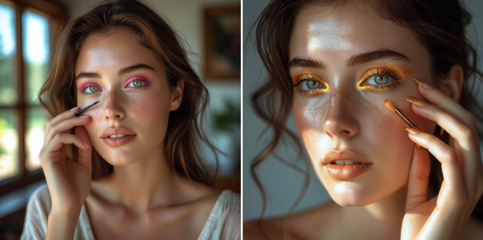 Прямо сейчас попробуйте макияж с яркими тенями