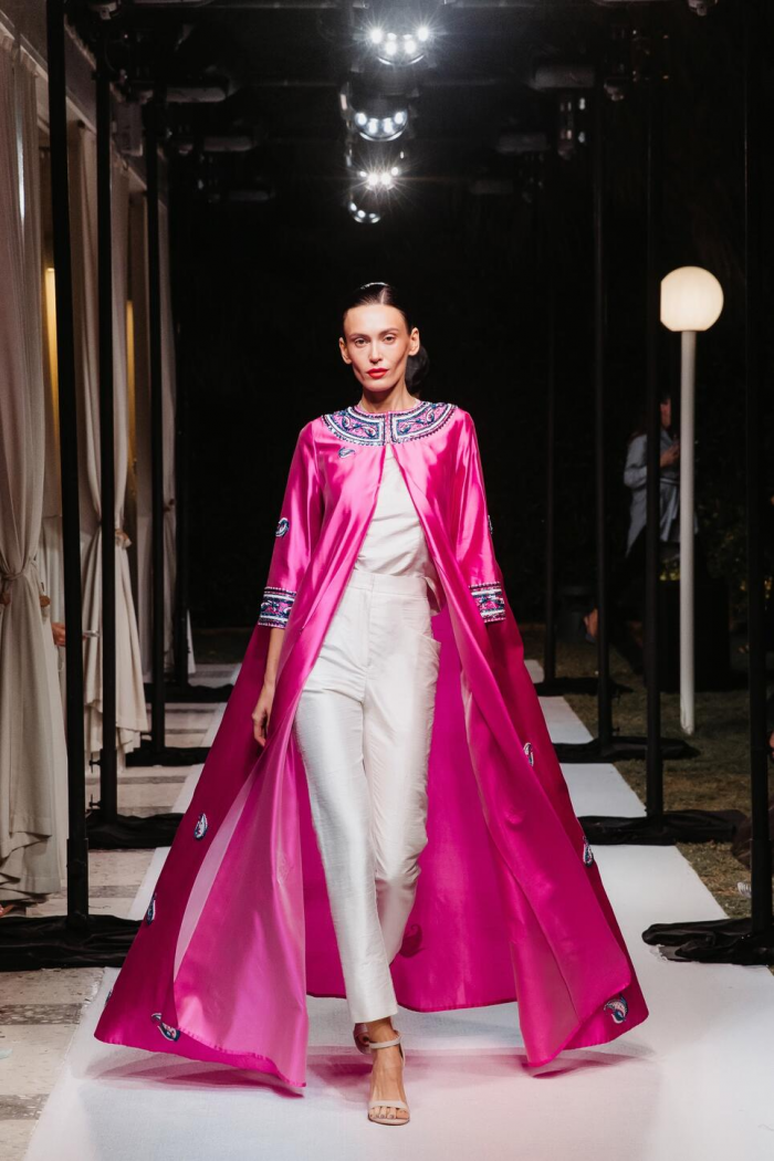 Модный Дом YANINA Couture впервые провел закрытый показ знаковых кутюрных образов
