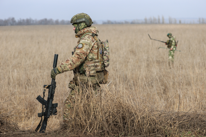 В Донецке начали делать антидроновые костюмы для российских военнослужащих