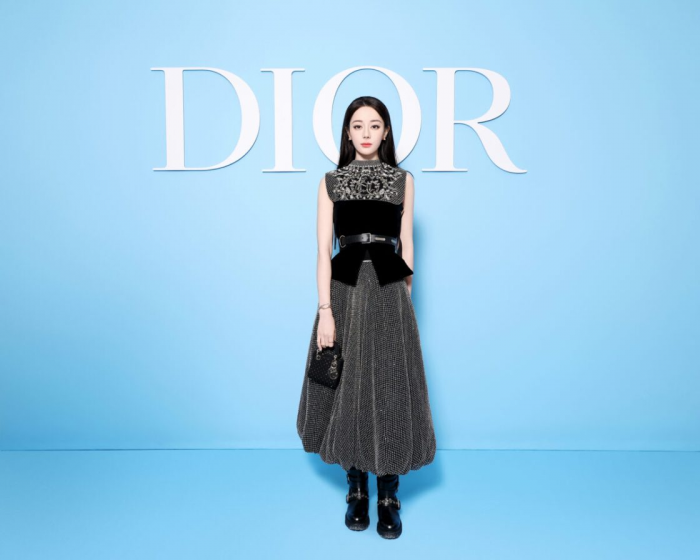 Звезды, одетые в Dior на показе коллекции Весна-Лето 2025