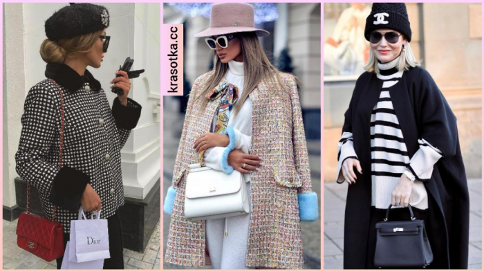 С чем носить пальто в стиле Шанель: 12 стильных вариантов 2025 год