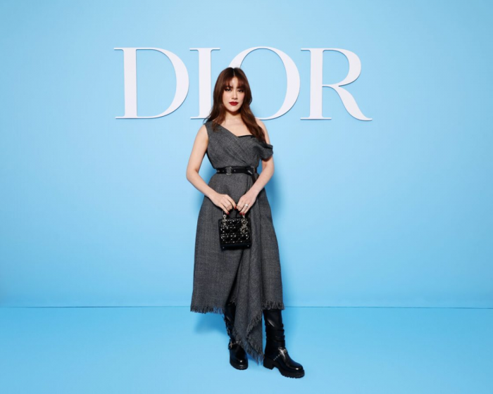 Звезды, одетые в Dior на показе коллекции Весна-Лето 2025