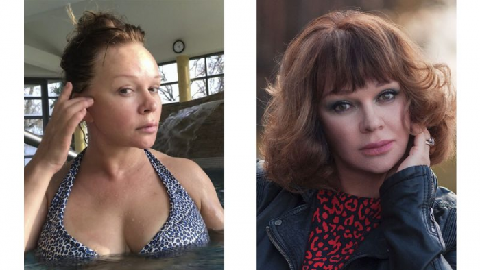 «Как будто рождена с помадой»: зачем Юлия Пересильд брала косметичку в космос, и почему звезды не боятся показать себя без макияжа