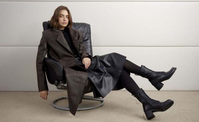 Как носить платья в ноябре?