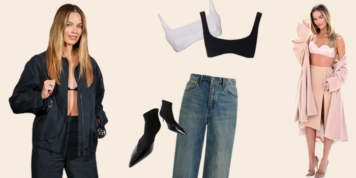 Образы Марго Робби из вещей российских брендов