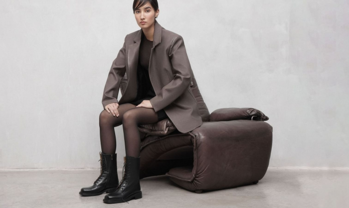 Как носить платья в ноябре?