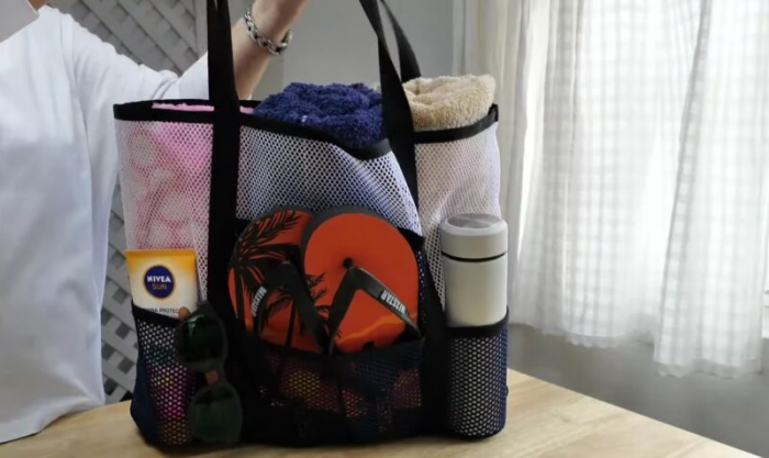 Невероятно практичная и при этом стильная и красивая пляжная сумка: все девочки в восторге