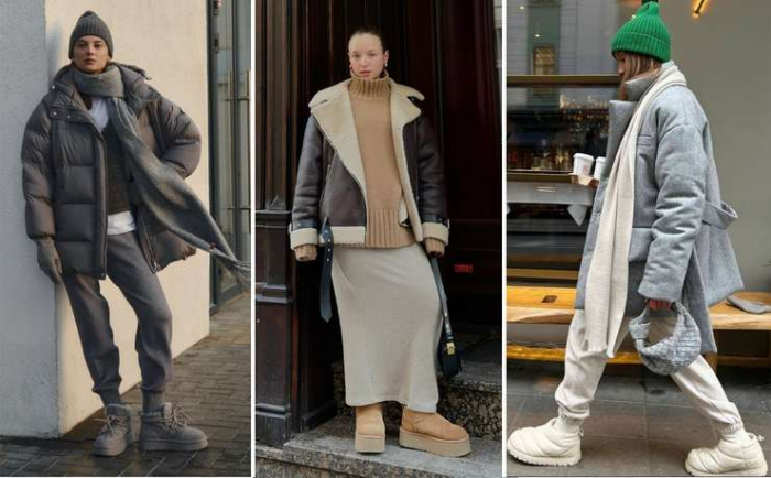 Угги, дутики, moon boots: как носить теплую обувь и выглядеть аккуратно